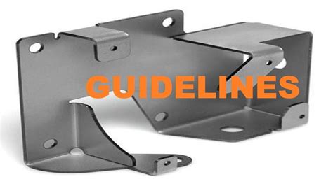 sheet metal with designs|sheet metal basic design guidelines.